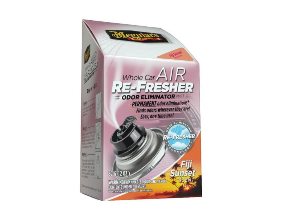 Meguiar's Air Re-Fresher Odor Eliminator - Fiji Sunset Scent - čistič klimatizace + pohlcovač pachů + osvěžovač vzduchu, vůně "Fiji Sunset", 71 g