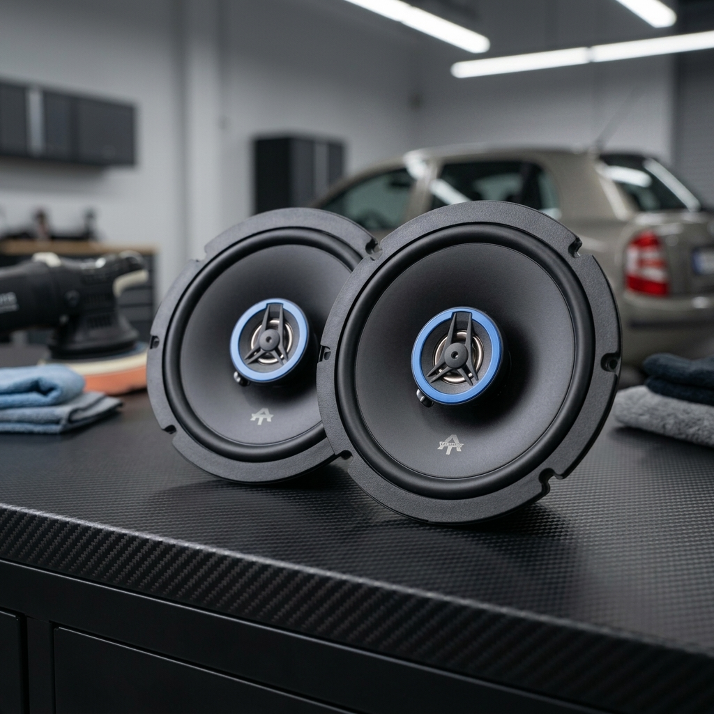 Přední a zadní reproduktory do Škoda Fabia I Hatchback (99-07) - Autotek