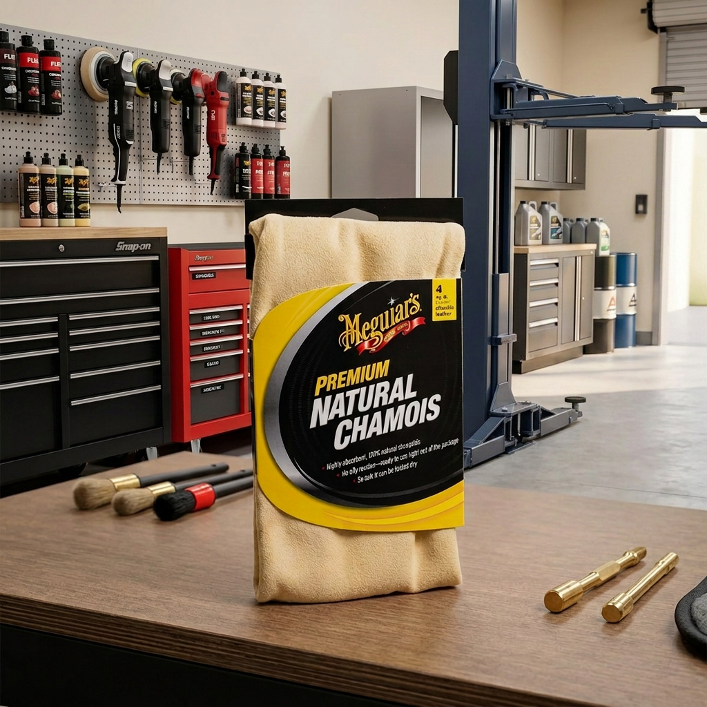 Meguiar's Natural Chamois - luxusní přírodní jelenice