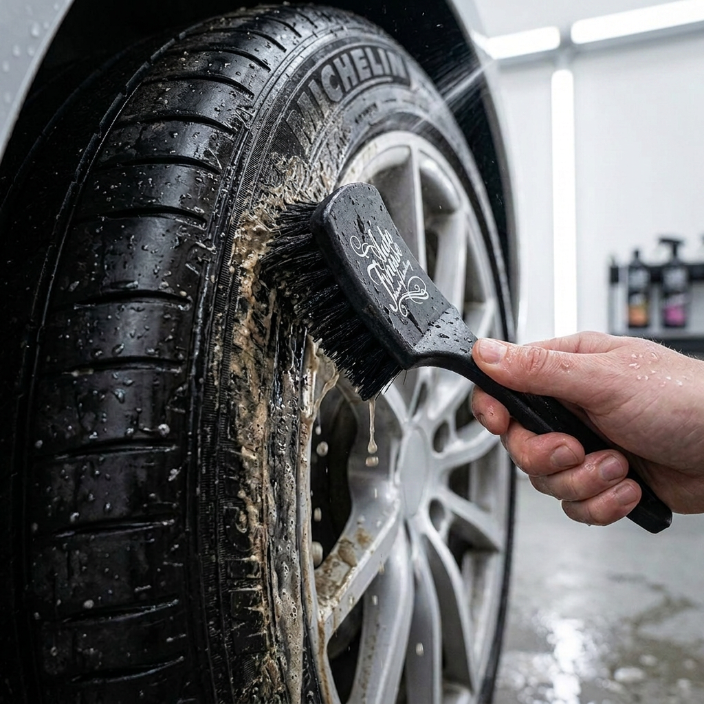 Auto Finesse Rubber Scrubber kartáč na pneumatiky