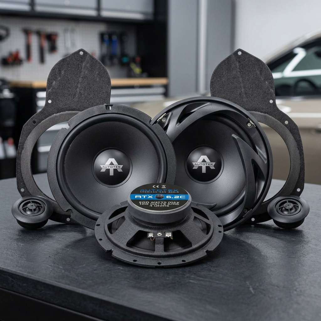 Přední reproduktory do Volkswagen Passat B6 a B7 (2006-2014) - Autotek