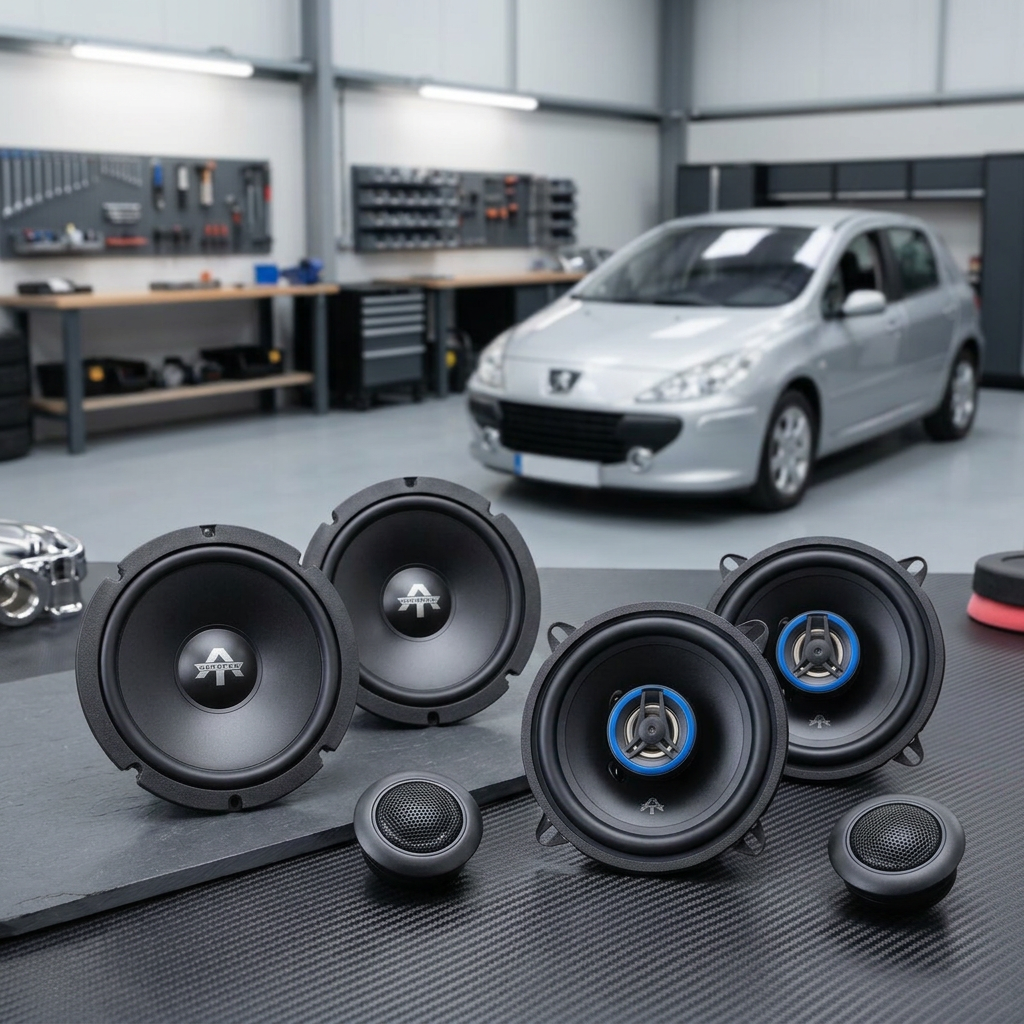Přední a zadní reproduktory do Peugeot 307 (2001-2011) - Autotek