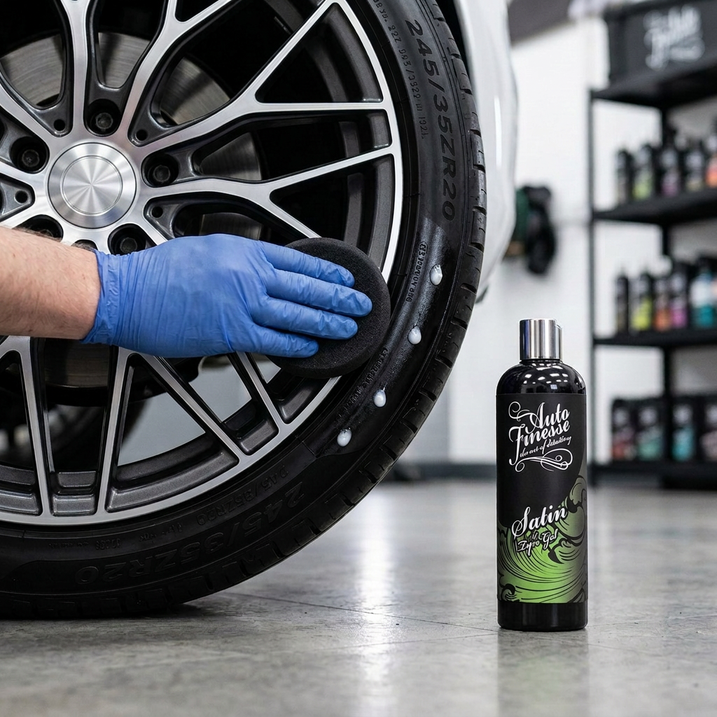 Auto Finesse Satin Tyre Creme Dressing 500 ml impregnace pneumatik