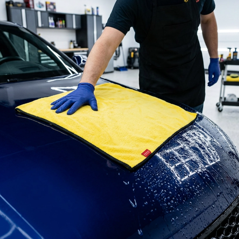 Meguiar's Supreme Drying Towel XL - extra hustý a savý sušicí ručník z mikrovlákna, 85 x 55 cm, 1 050 g/m2