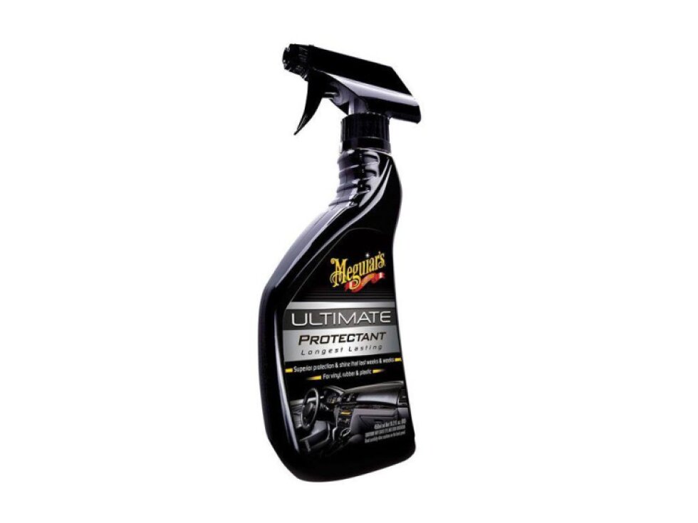 Meguiar's Ultimate Protectant Spray - oživovač a ochrana nelakovaných plastů v exteriéru i interiéru, 450 ml