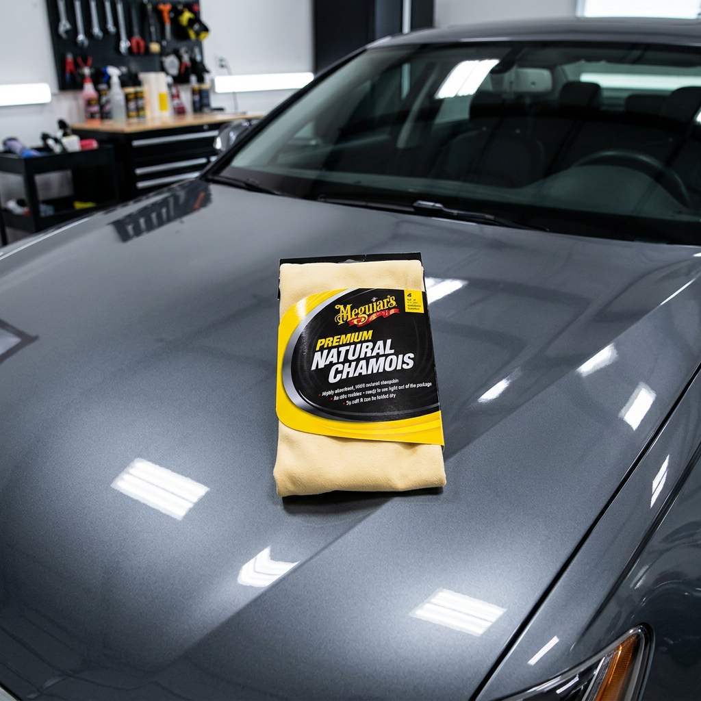 Meguiar's Natural Chamois - luxusní přírodní jelenice