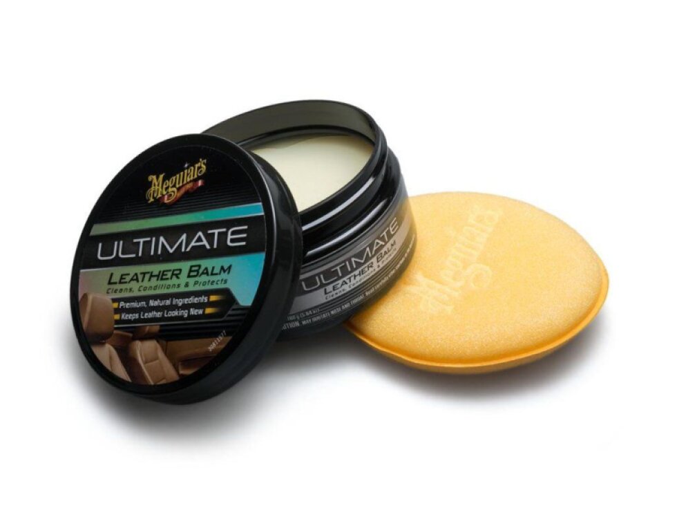 Meguiar's Ultimate Leather Balm - luxusní balzám na přírodní i umělou kůži, 160 g