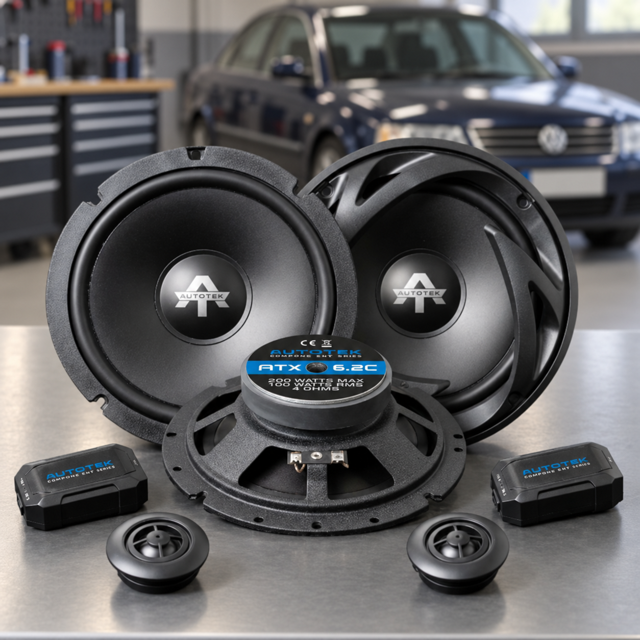 Predné reproduktory do Volkswagen Passat B5 a B5.5 (1998-2006) - Autotek