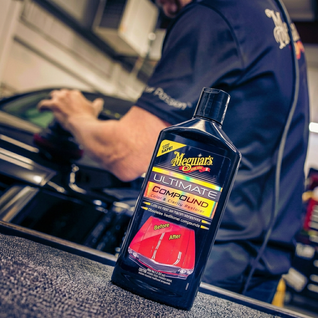 Meguiar's Ultimate Compound - naše nejúčinnější leštěnka na lak, 450 ml