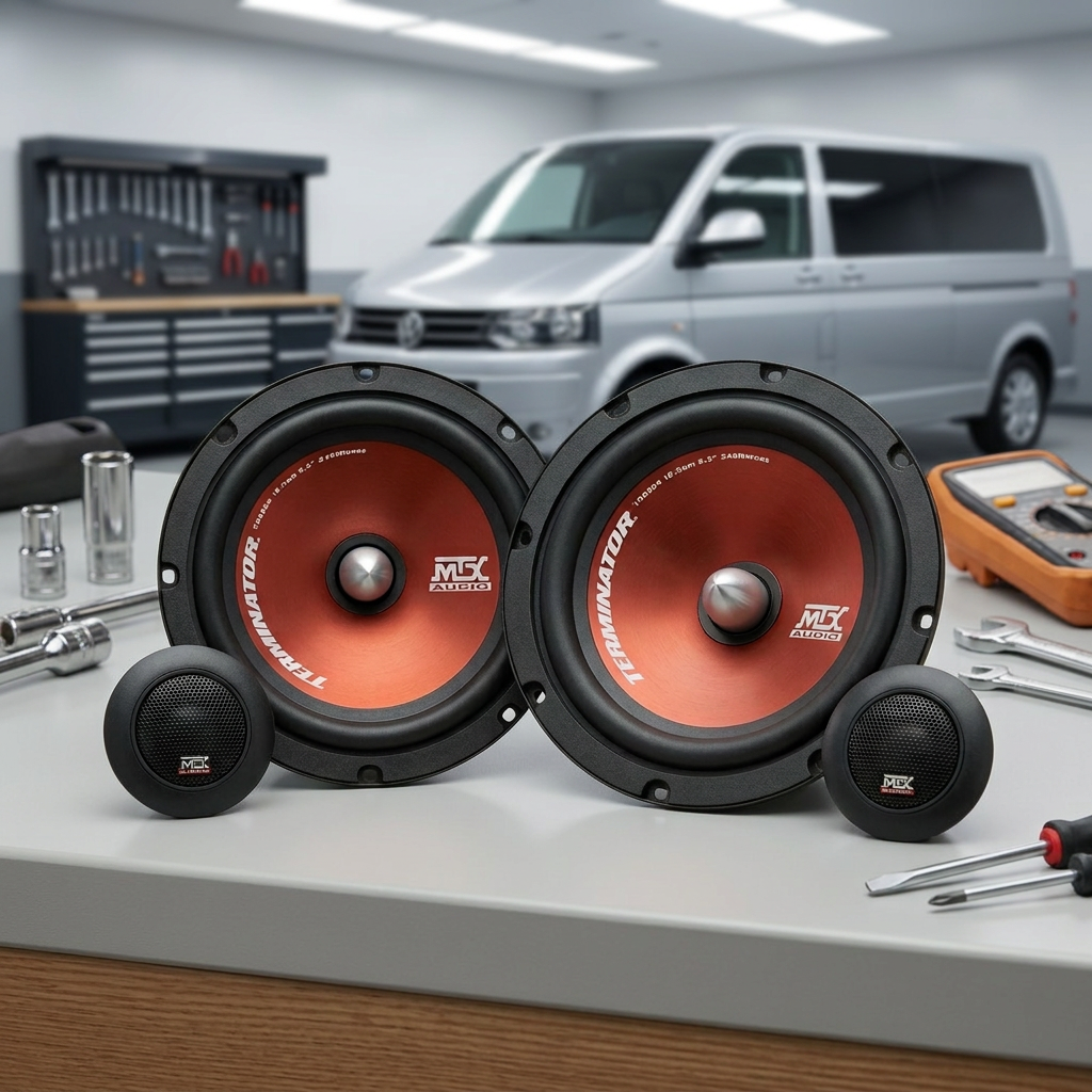 Predné reproduktory do Volkswagen T5 (2003-2015) - MTX Audio