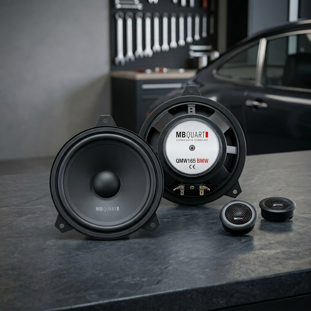 Zadní reproduktory do BMW 3 - E46 (1998-2005) - MB Quart QM165 BMW