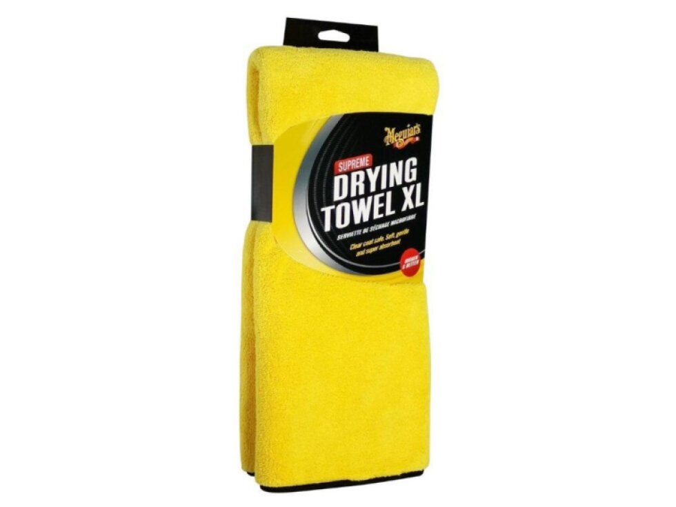 Meguiar's Supreme Drying Towel XL - extra hustý a savý sušicí ručník z mikrovlákna, 85 x 55 cm, 1 050 g/m2