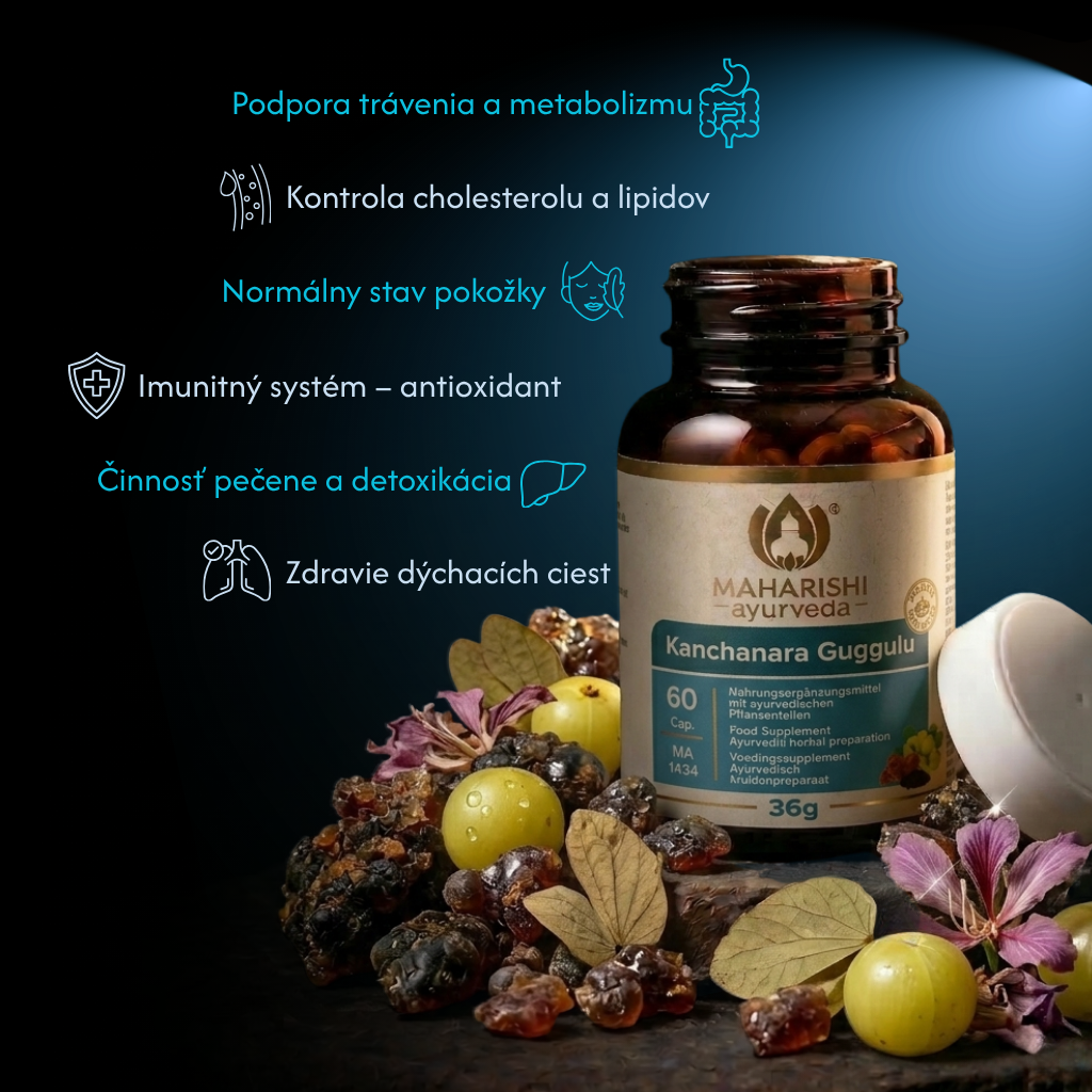 Kanchanara Guggulu, 60 kapsúl, Maharishi Ayurveda