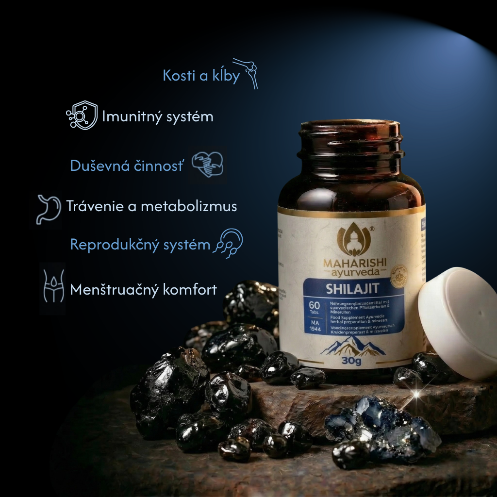 Shilajit, 60 tabliet, Maharishi Ayurveda