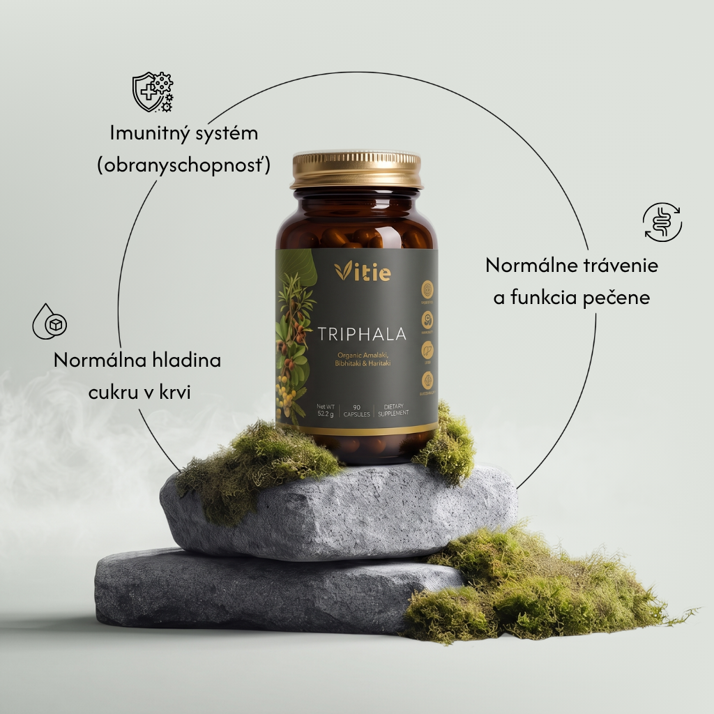 BIO Triphala, 90 kapsúl, Vitie