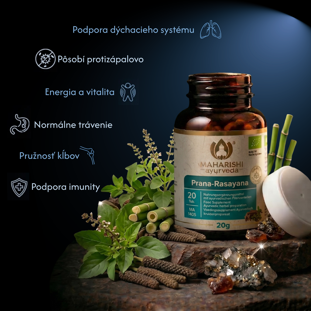 Prana-Rasayana, 20 tabliet, Maharishi Ayurveda