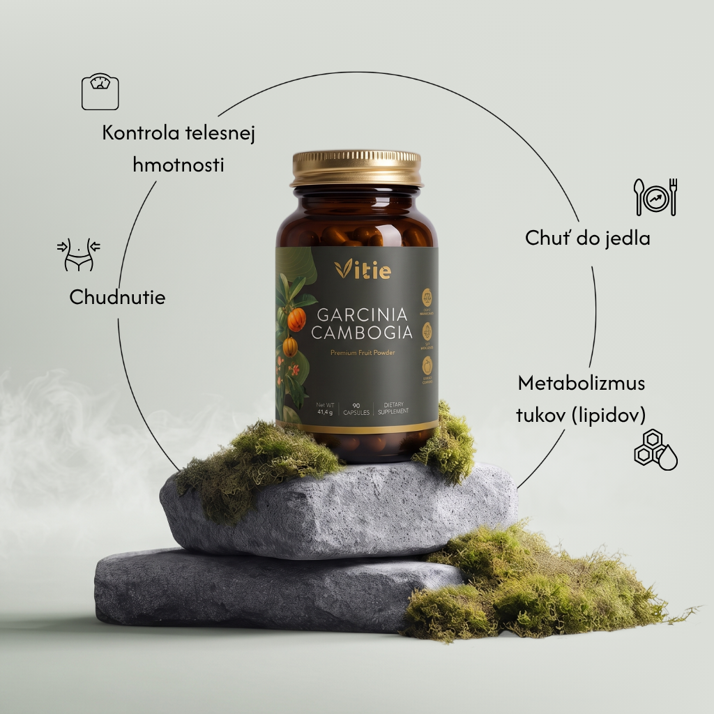 Garcinia Cambogia, 90 kapsúl, Vitie