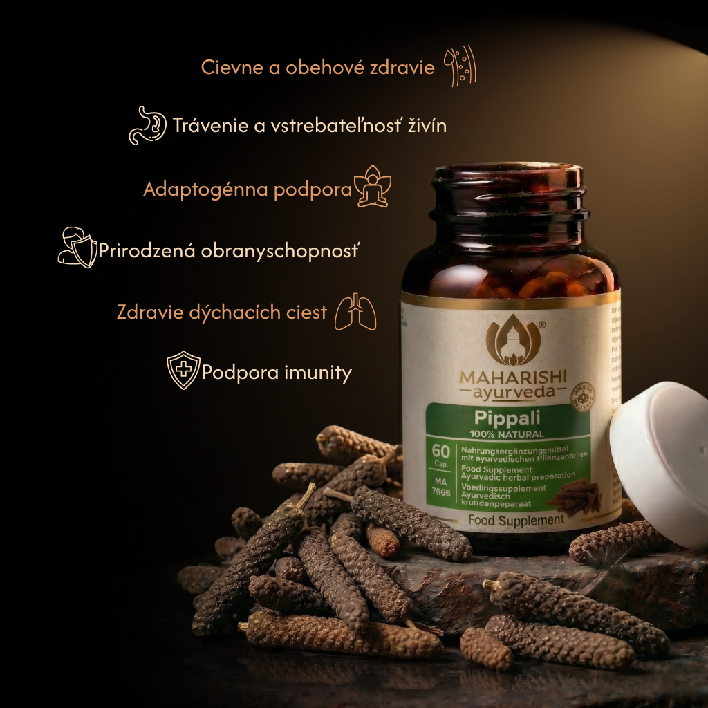 Pippali, 60 kapsúl, Maharishi Ayurveda