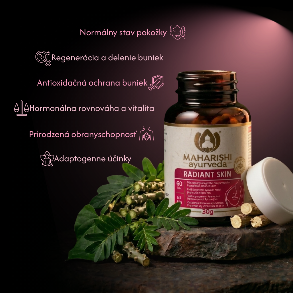 Radiant Skin, 60 tabliet, Maharishi Ayurveda