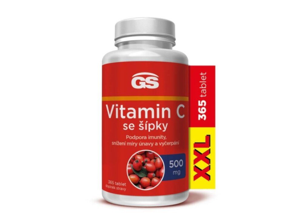 GS Vitamin C500 se šípky XXL 365 tbl.