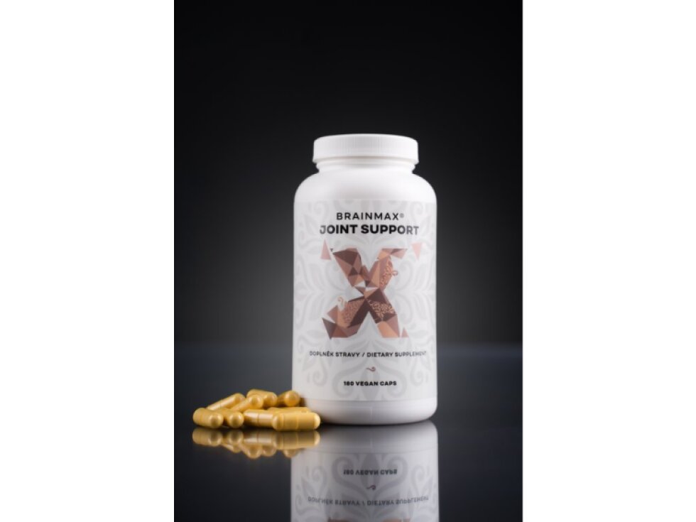 BrainMax Joint Support podpora kloubů a kostí 180 rostlinných kapslí