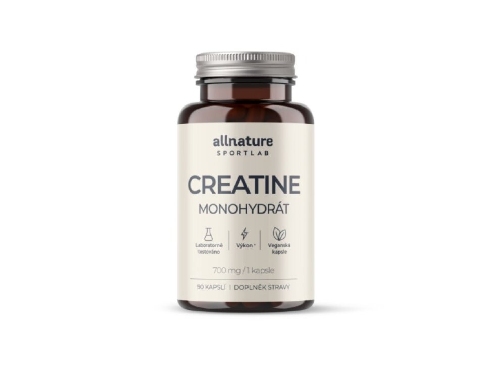 Allnature Sportlab Creatine 90 kapslí