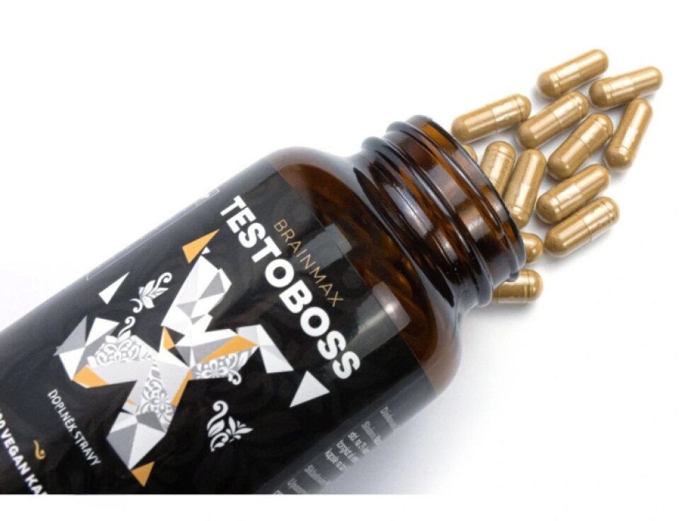 BrainMax Testoboss® 100 rostlinných kapslí