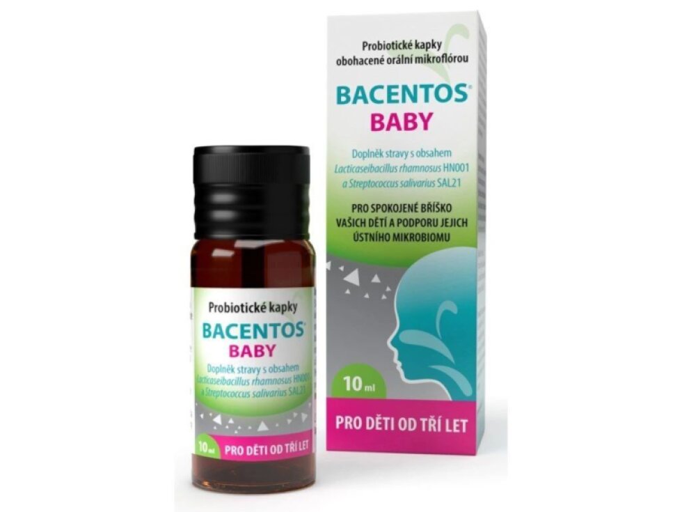 BAC-ENTOS BABY orální probiotické kapky 3+ 10ml