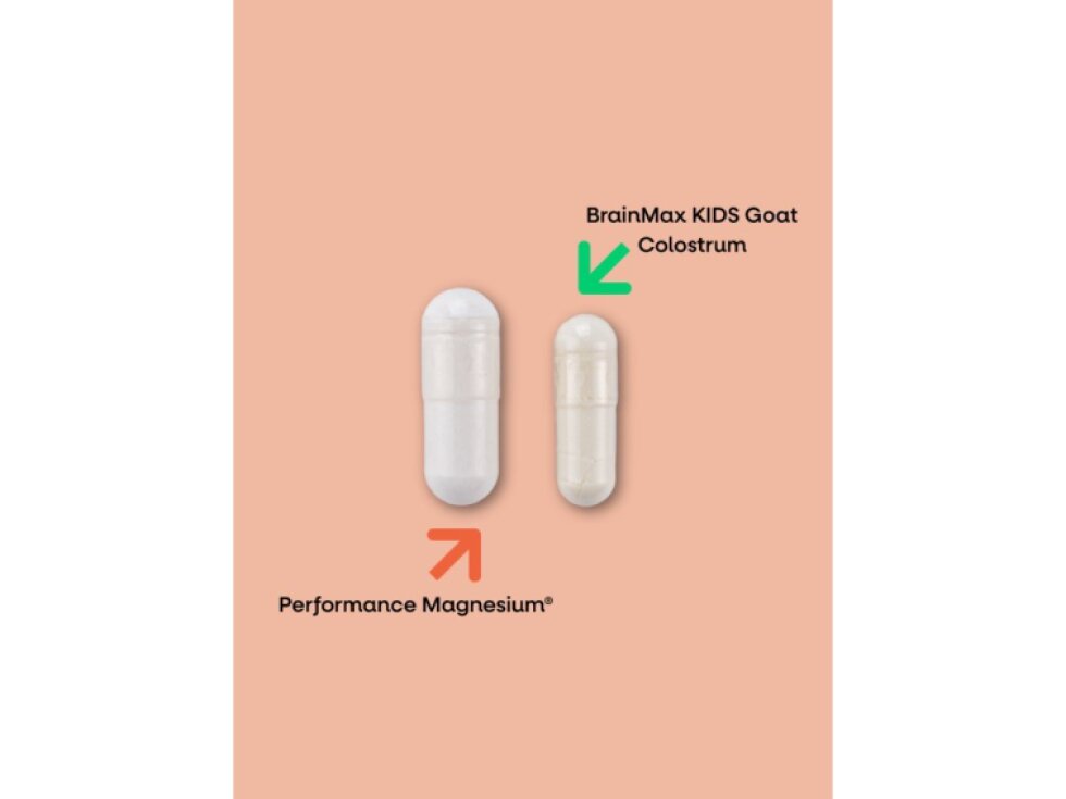 BrainMax KIDS Goat Colostrum 60 rostlinných kapslí