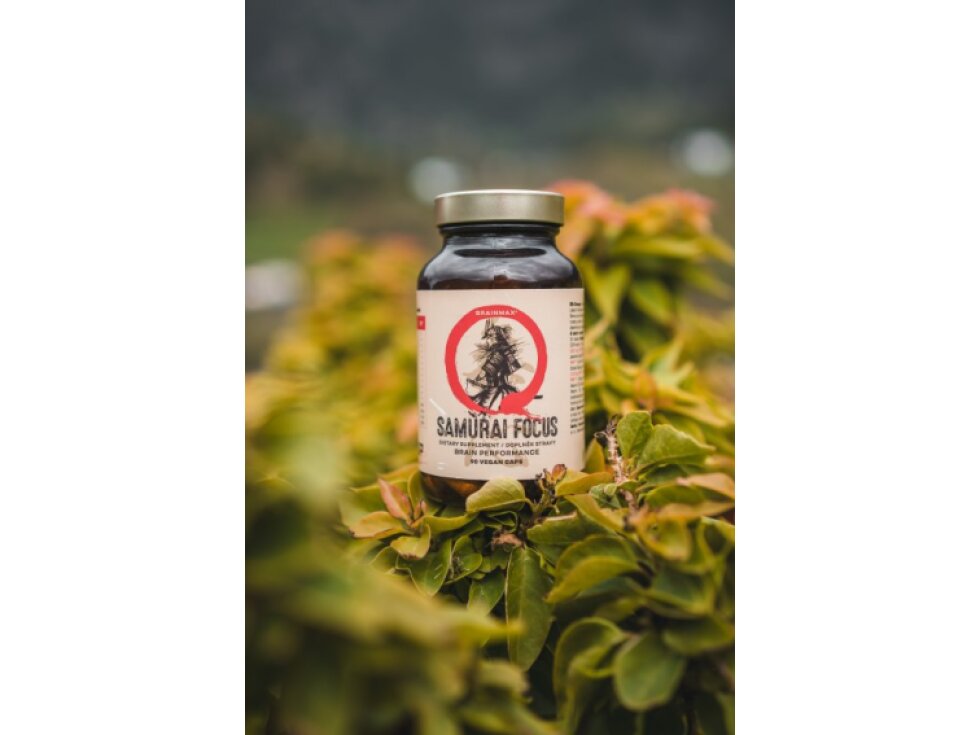 BrainMax Samurai Focus 120 rostlinných kapslí