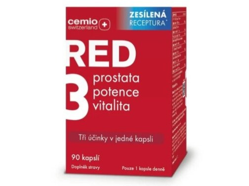 Cemio RED3 90 kapslí