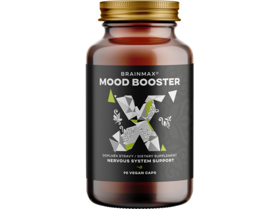 BrainMax Mood Booster komplex pro podporu nálady 90 rostlinných kapslí