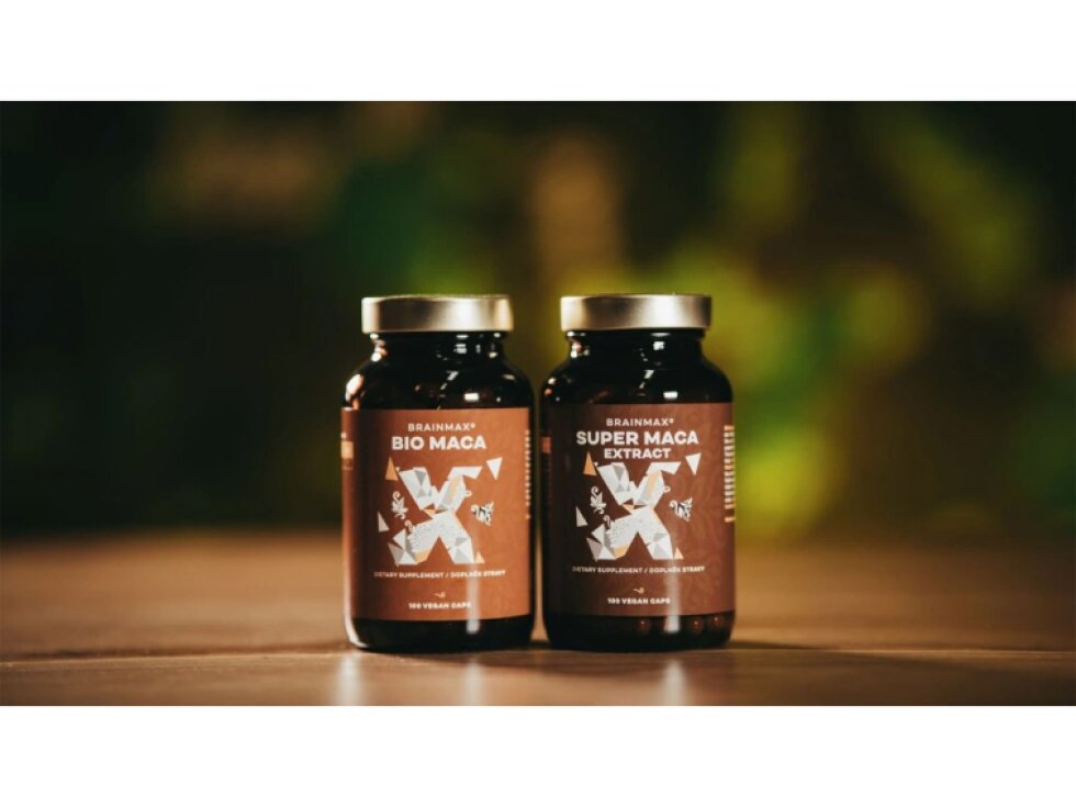 BrainMax Super Maca® extrakt 700 mg 100 rostlinných kapslí