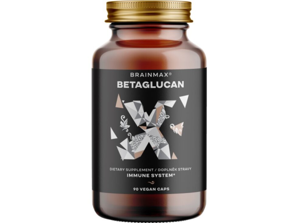 BrainMax Betaglucan 90 rostlinných kapslí