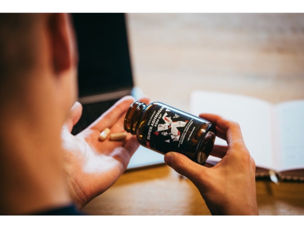 BrainMax Super Ashwagandha® extrakt KSM – 66® Ašvaganda extrakt 100 kapslí