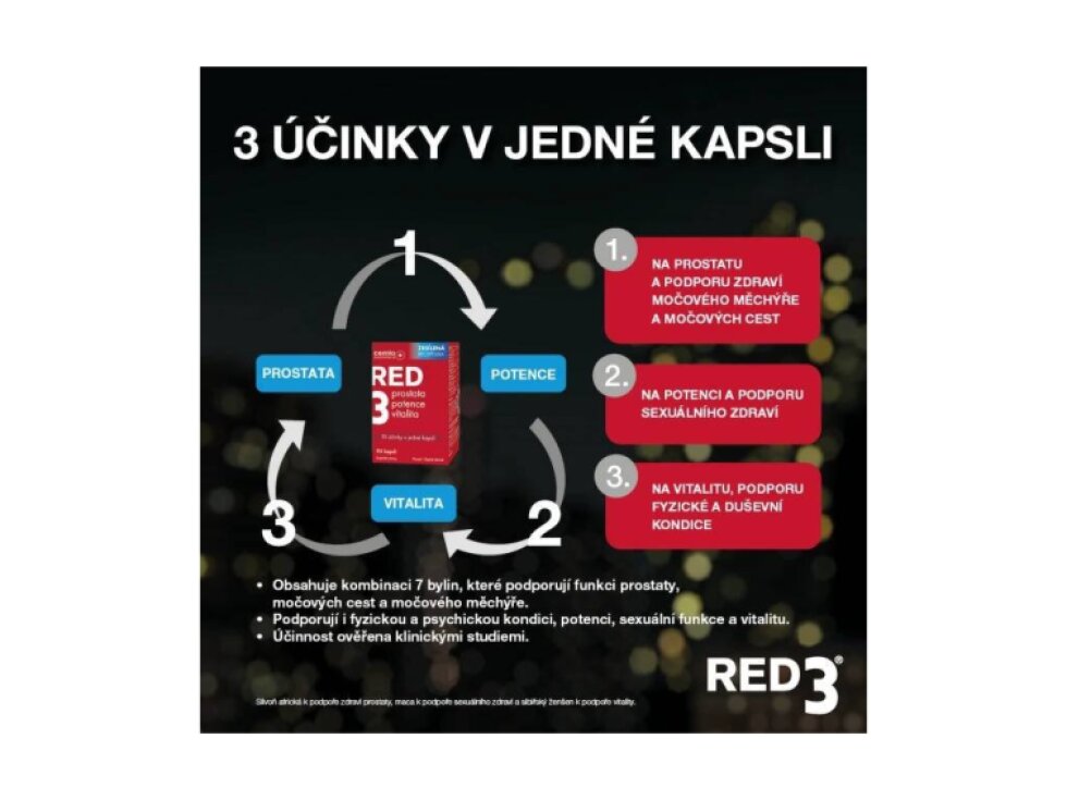 Cemio RED3 90 kapslí