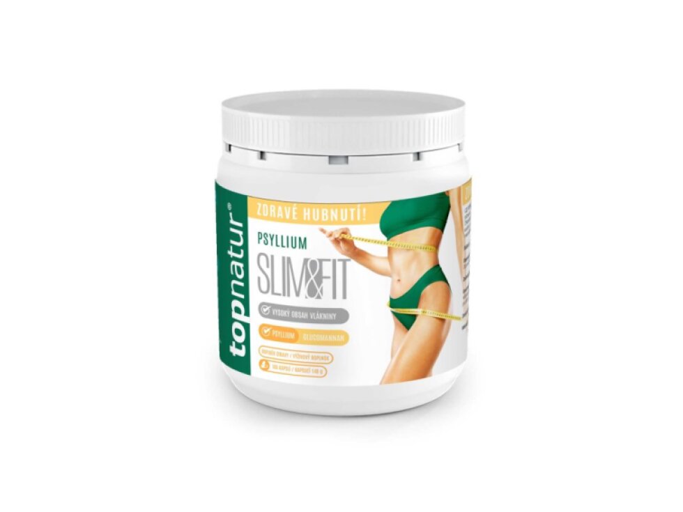 Topnatur Psyllium SLIM&FIT 180 kapslí