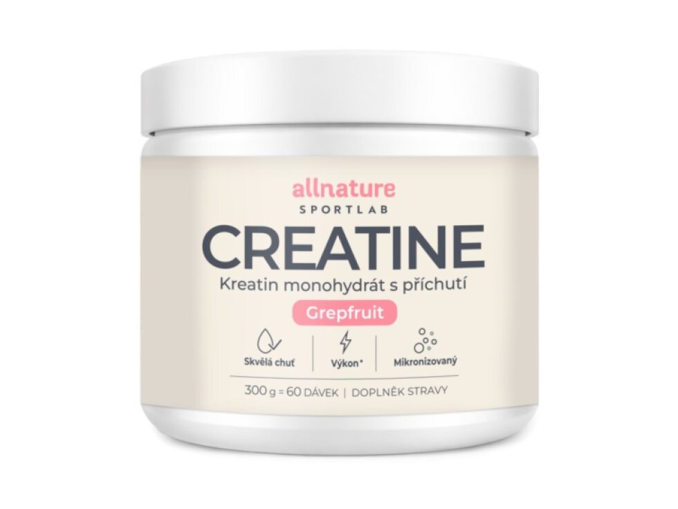 Allnature Sportlab Creatine monohydrát grep 300 g