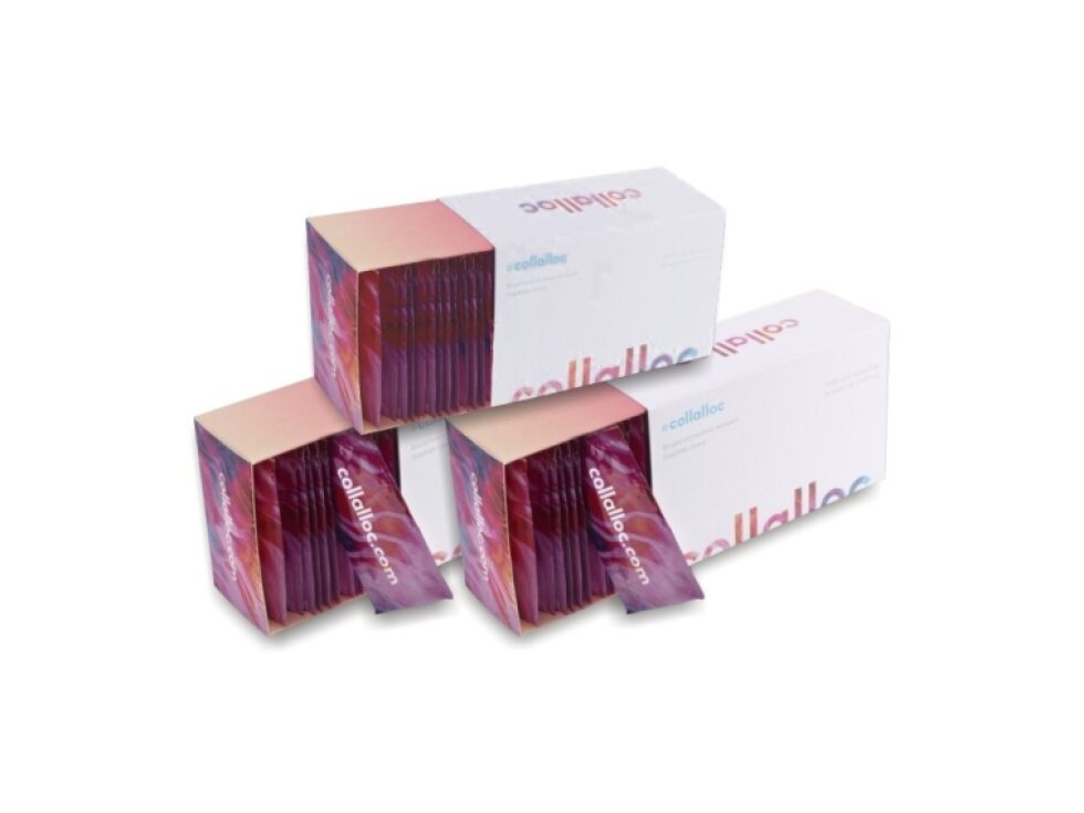 Collalloc - 100% bioaktivní mořský kolagen 297 g (3x 30 sáčků)