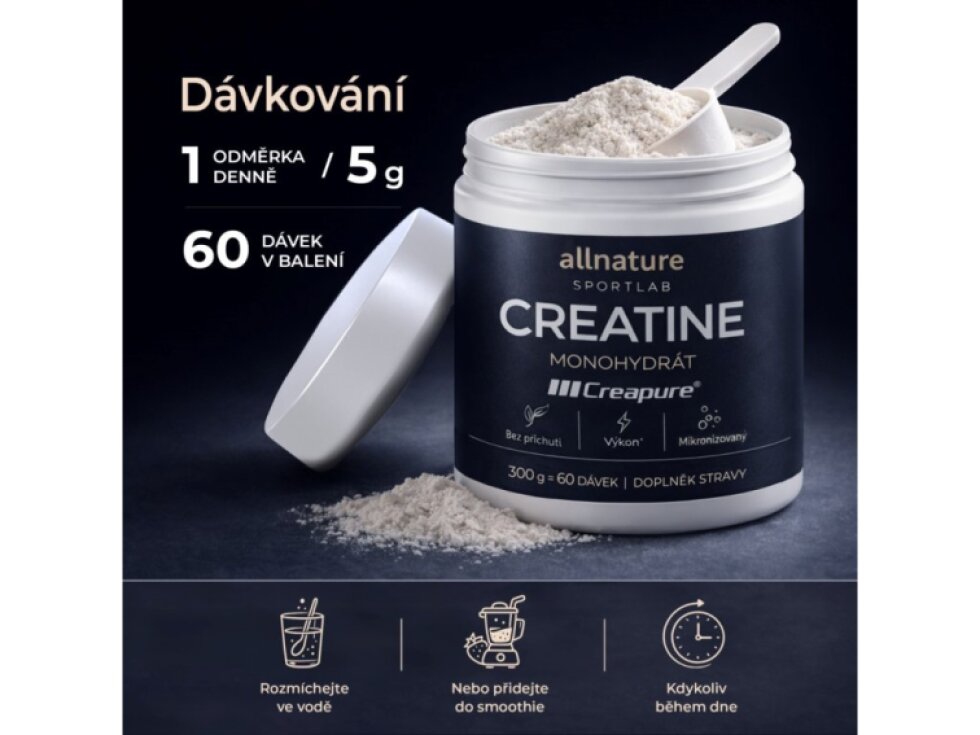 Allnature Sportlab Creatine Creapure® 300 g
