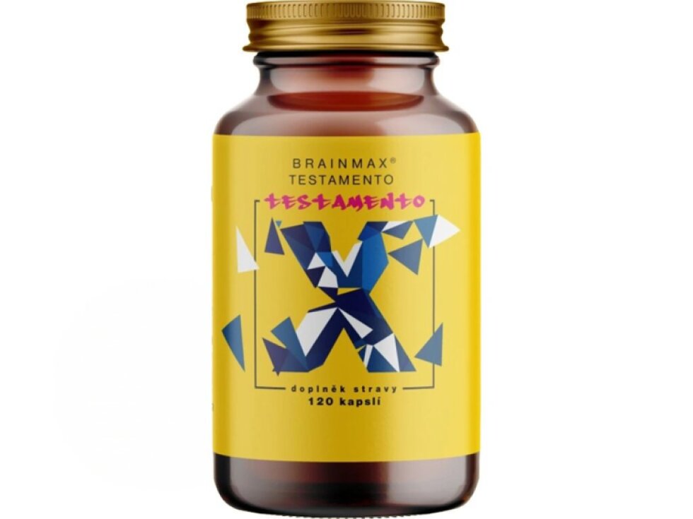 BrainMax Testamento® 120 rostlinných kapslí