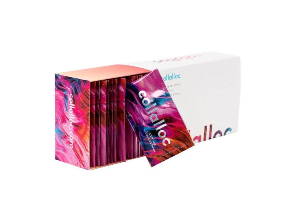 Collalloc - 100% bioaktivní mořský kolagen 99 g (30 sáčků)