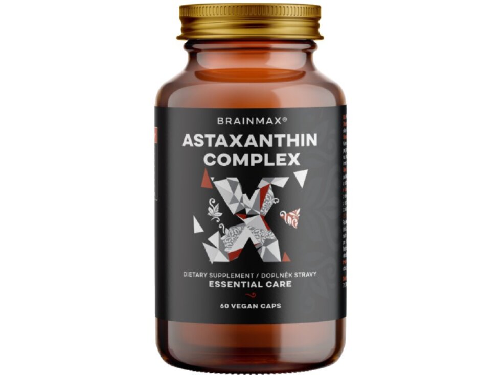 BrainMax Astaxanthin Complex 60 rostlinných kapslí