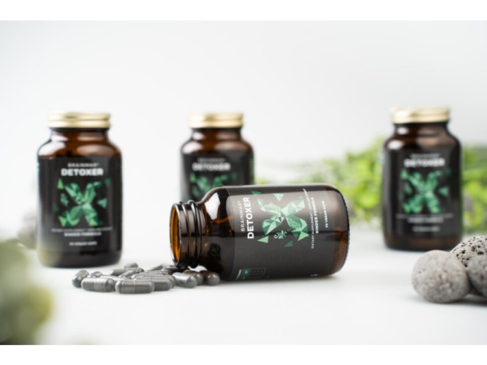 BrainMax Detoxer 1620 mg 90 rostlinných kapslí