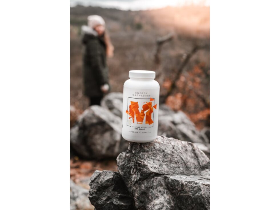 BrainMax Energy Magnesium® Hořčík Malát 1000 mg 200 rostlinných kapslí