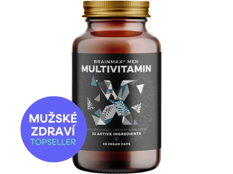 BrainMax Men Multivitamin - multivitamín pro muže 90 kapslí