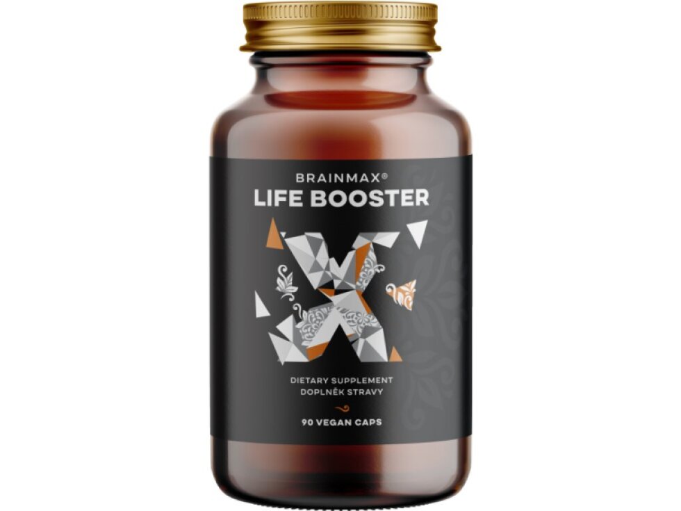 BrainMax Life Booster 90 rostlinných kapslí