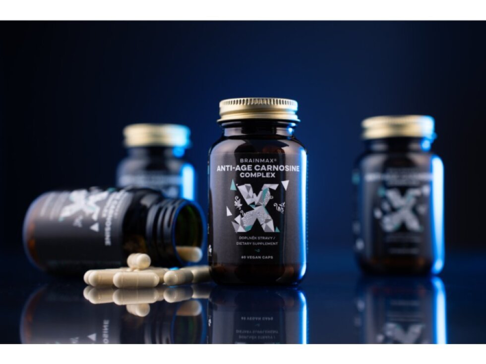 BrainMax Anti – Age Carnosine complex karnosin komplex 60 kapslí