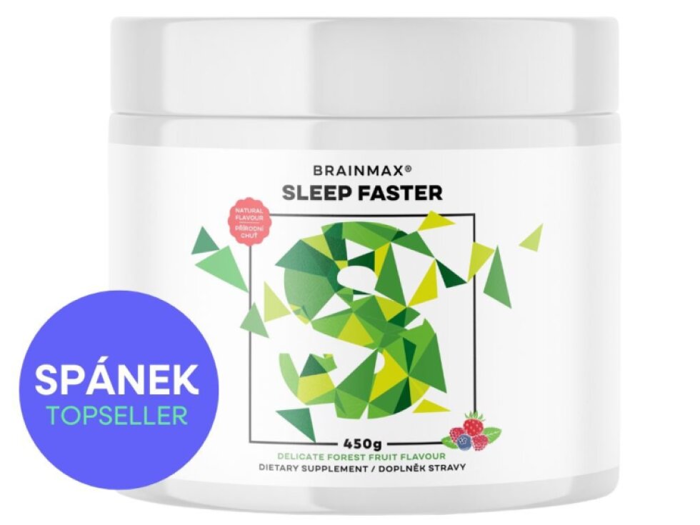 BrainMax Sleep Faster® GABA UPGRADE! 450 g