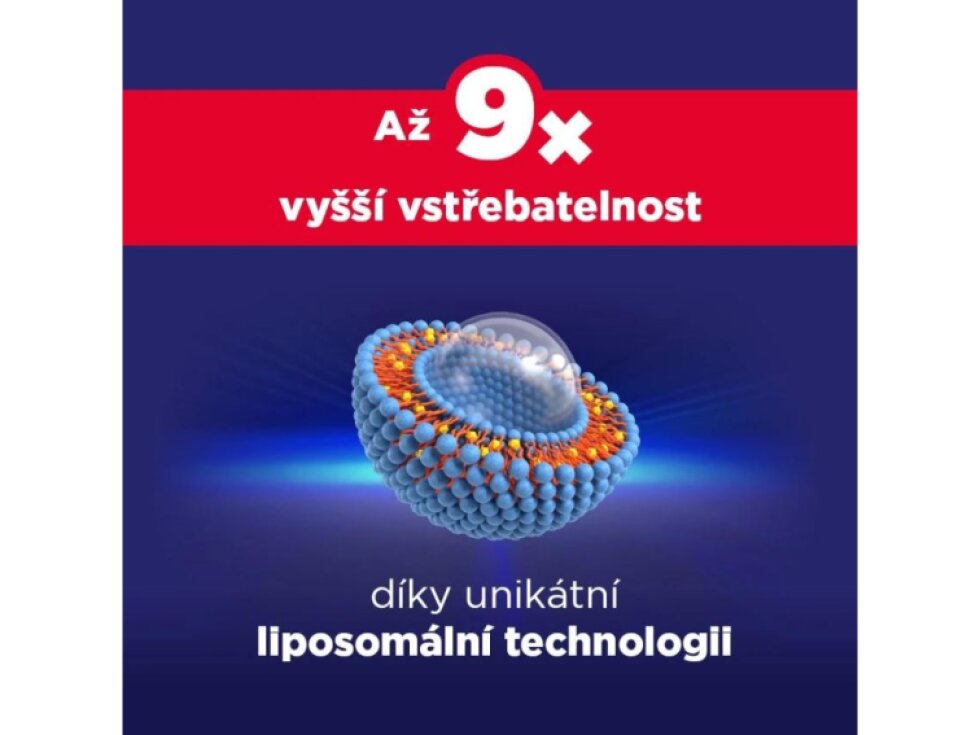 GS Koenzym Lipo Q10 100mg XXL 60+20 kapslí